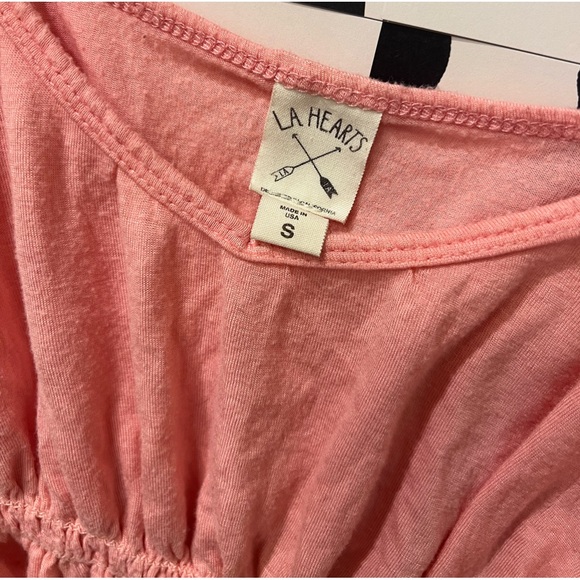 PacSun L.A. Hearts Pink Cropped Size Small Top - Picture 4 of 4